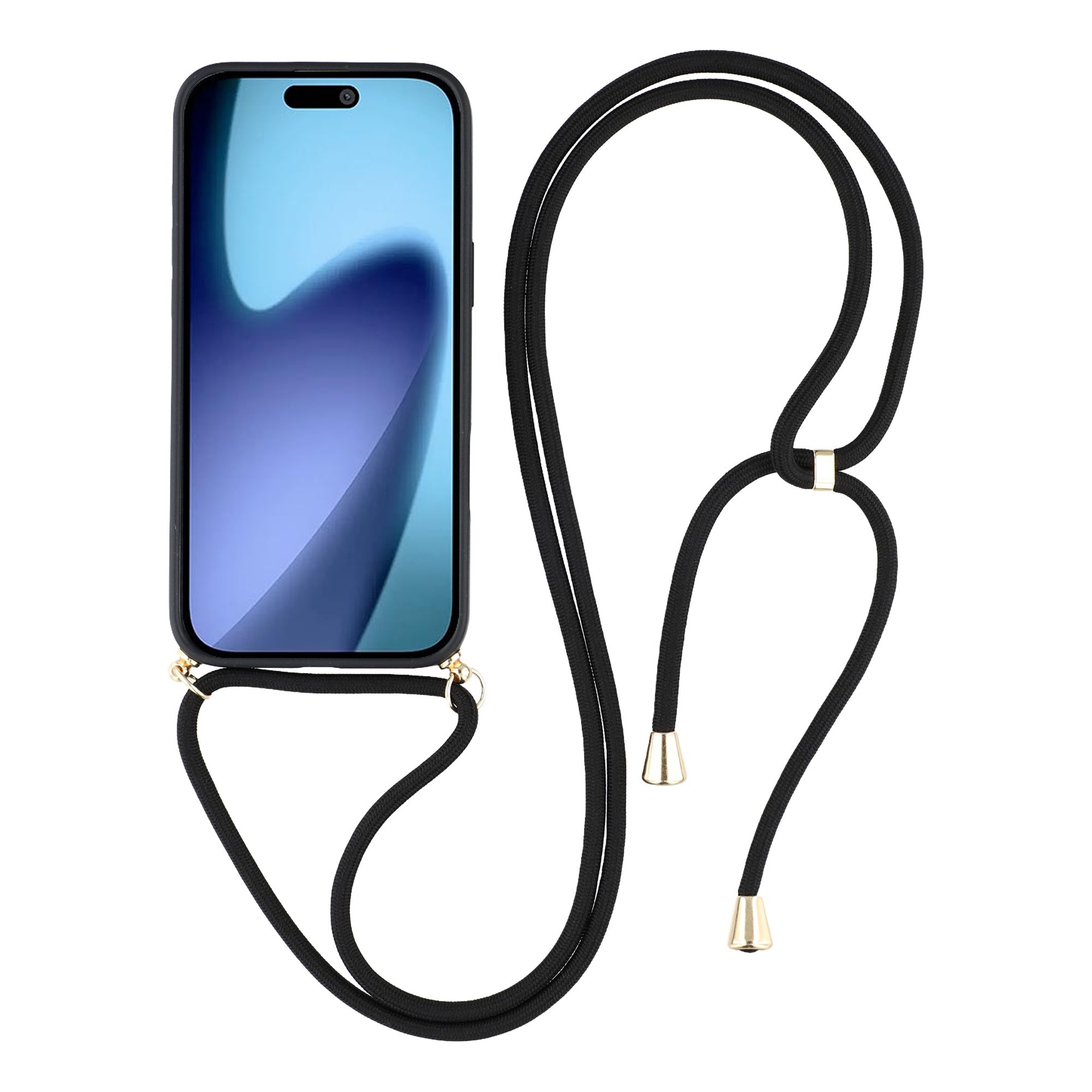 Deksel Halskjede iPhone 17 Pro Max svart