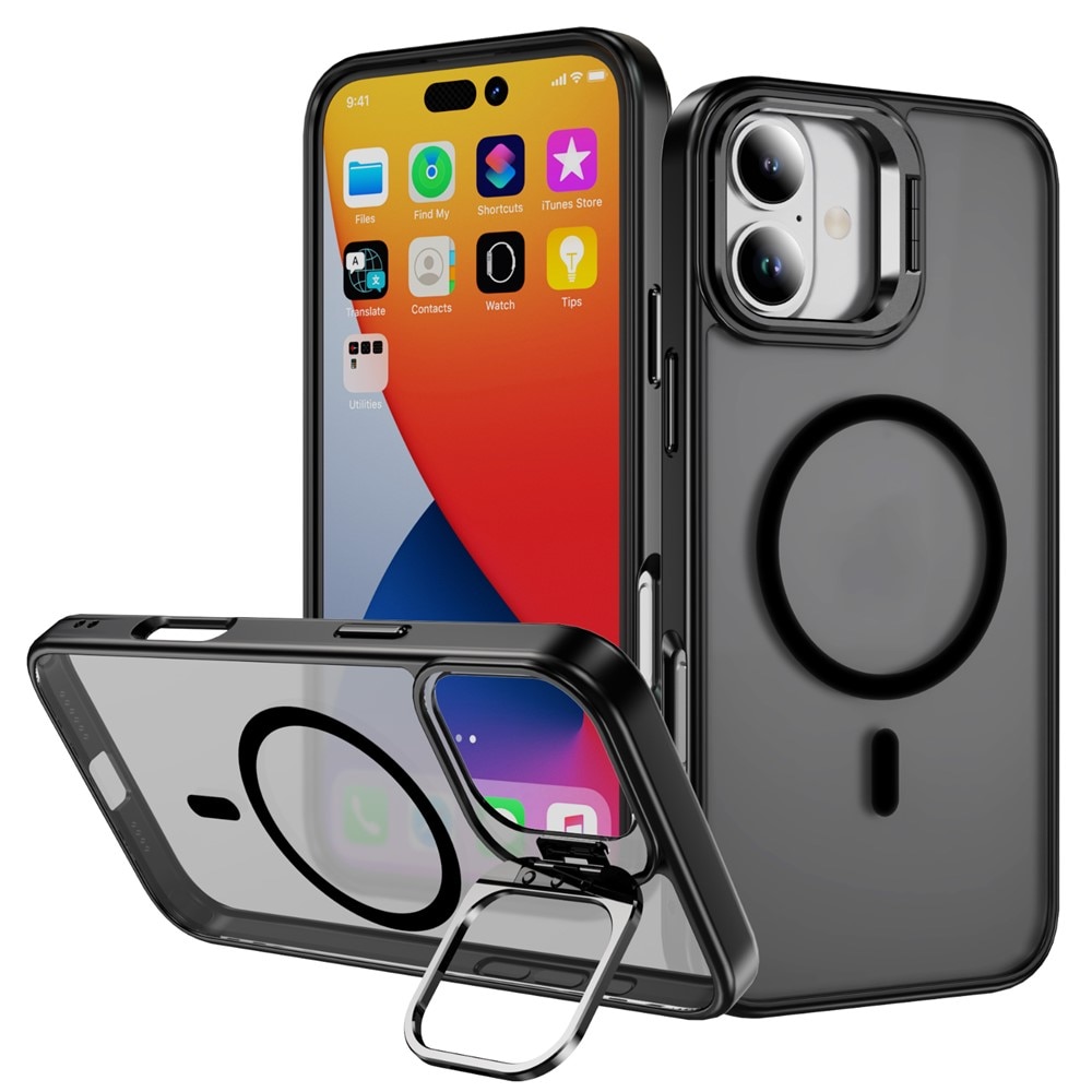 Hybriddeksel Kickstand MagSafe iPhone 17 Svart
