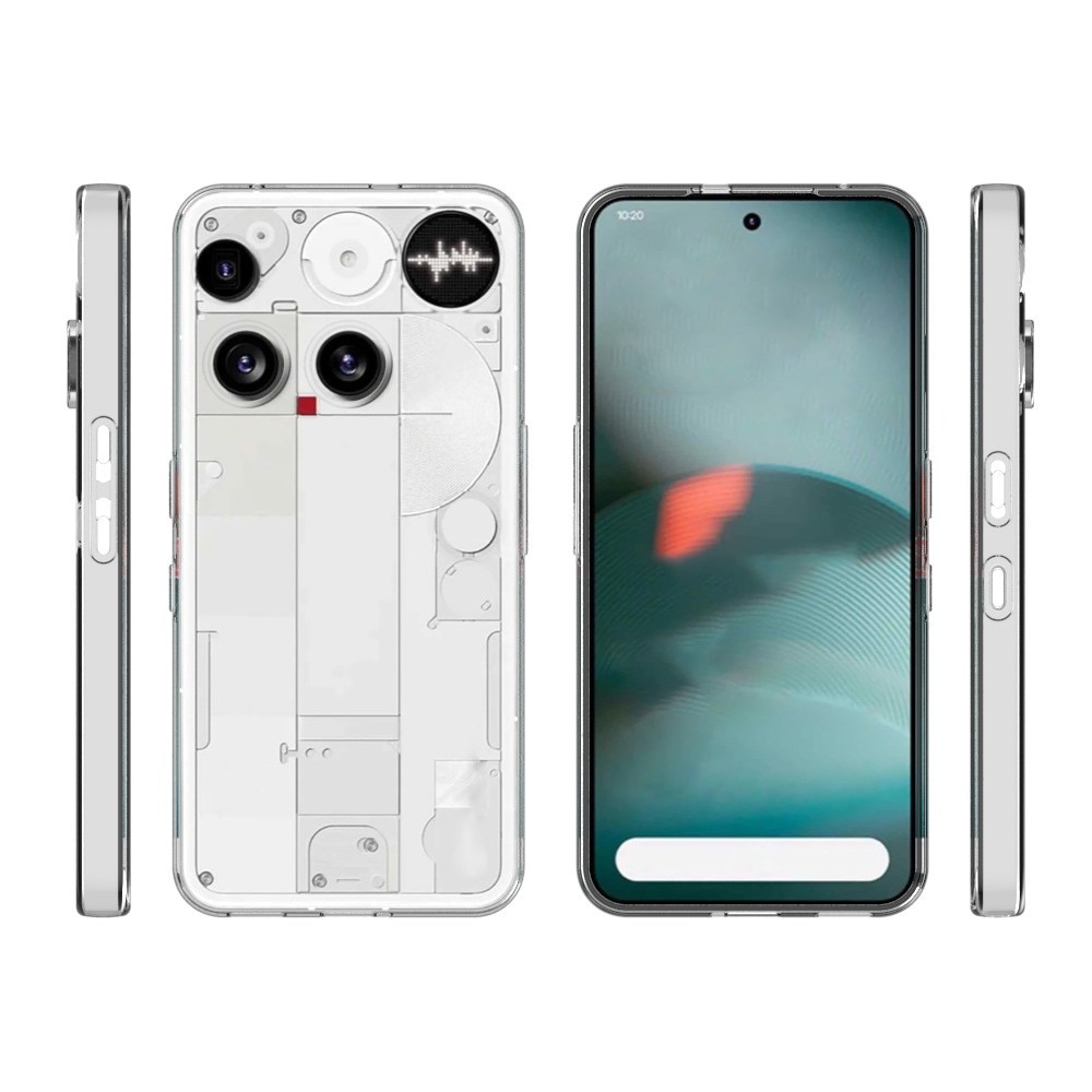 TPU Deksel Nothing Phone 3 Gjennomsiktig