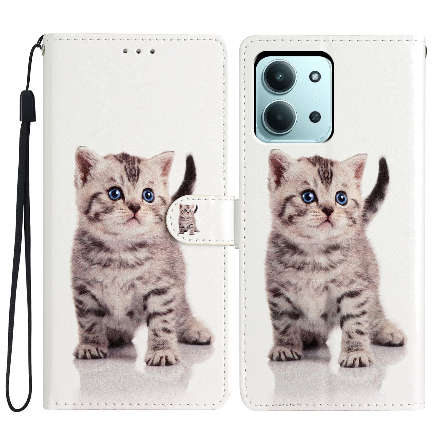 Mobilveske Xiaomi Redmi 15C kattunge