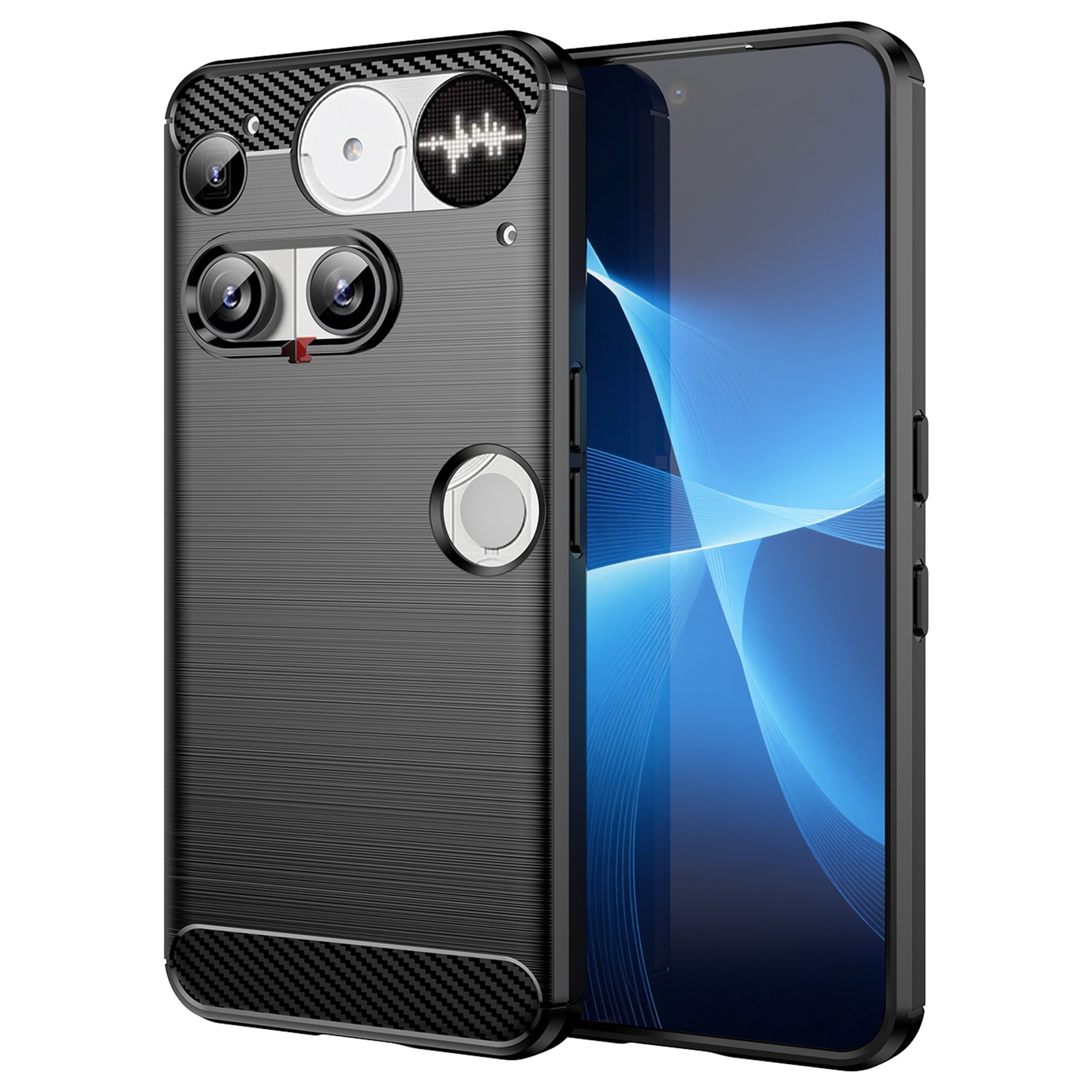 Nothing Phone 3 Deksel TPU Brushed Svart