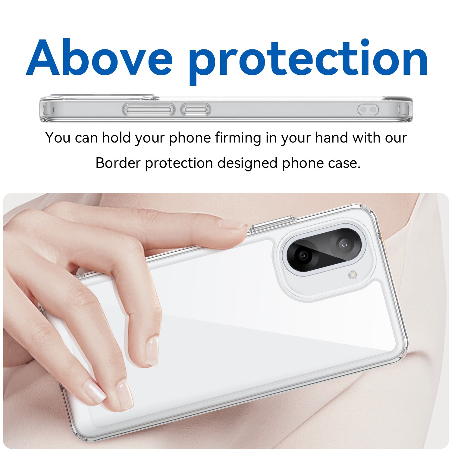 Hybriddeksel  OnePlus Nord CE5 Gjennomsiktig