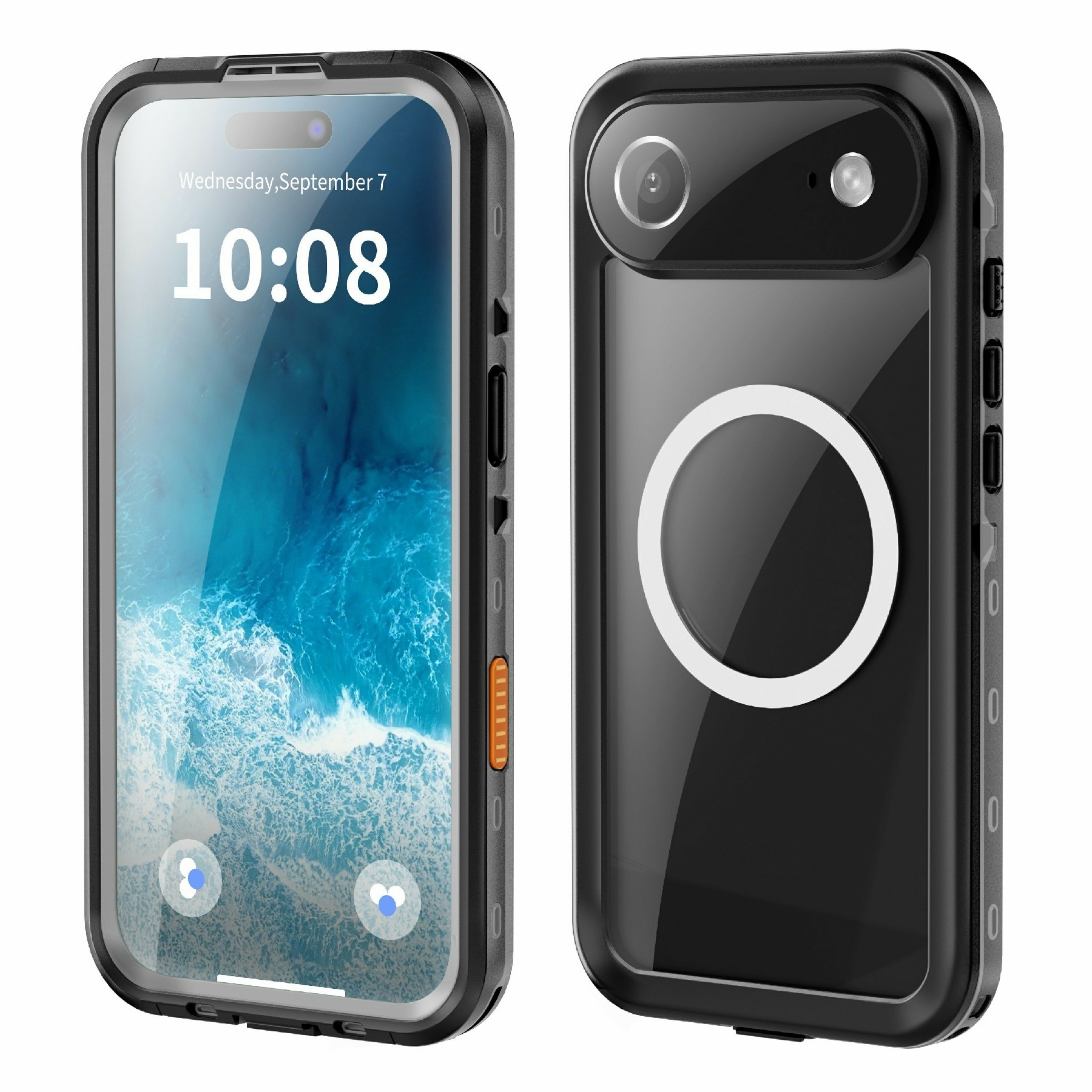 Vannbestandig Deksel iPhone 17 Air gjennomsiktig
