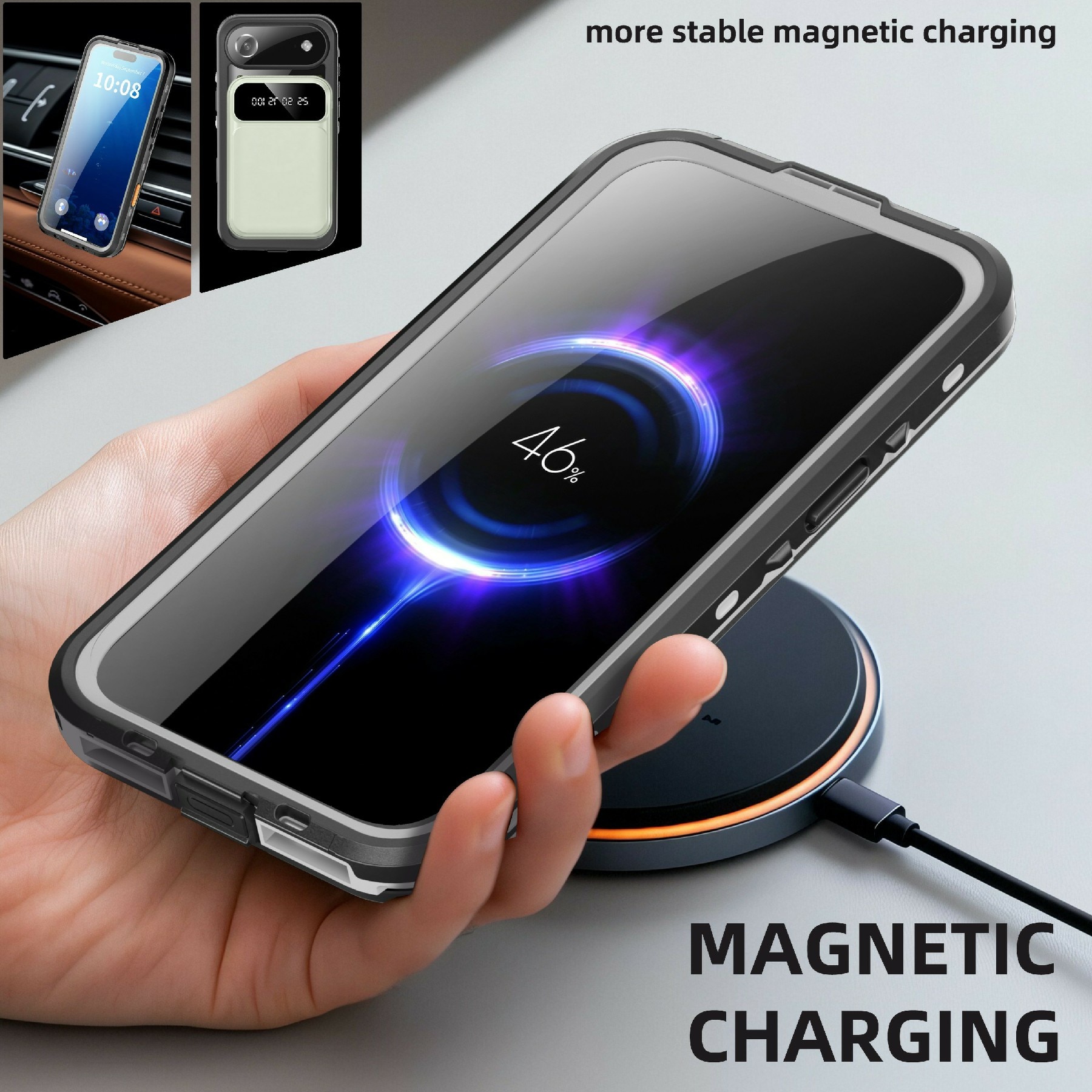Vannbestandig Deksel iPhone 17 Air gjennomsiktig