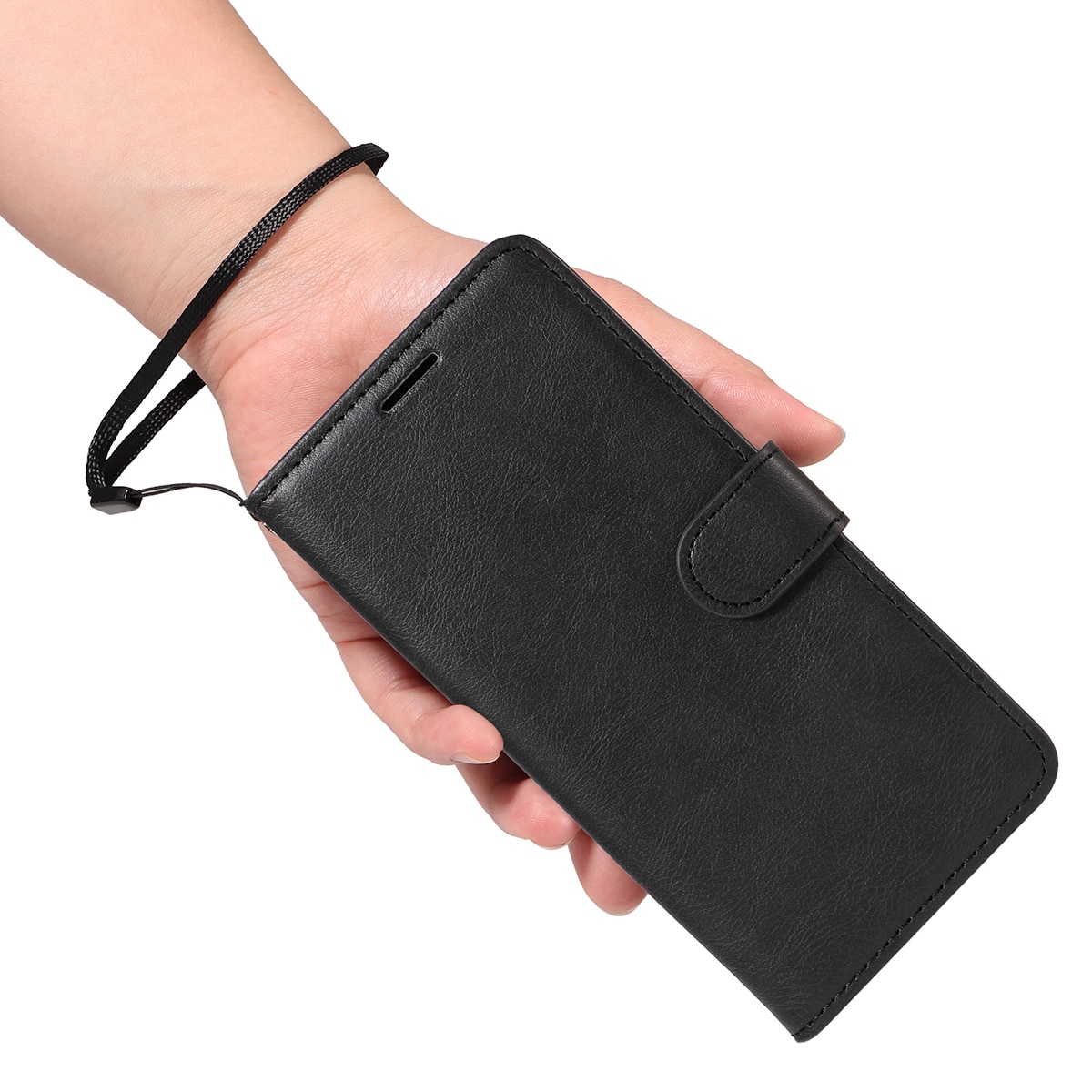 Lommebokdeksel Xiaomi Redmi 15C svart
