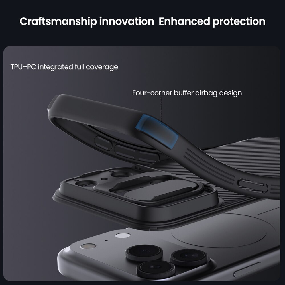 CamShield Deksel iPhone 17 Pro Max Grønn
