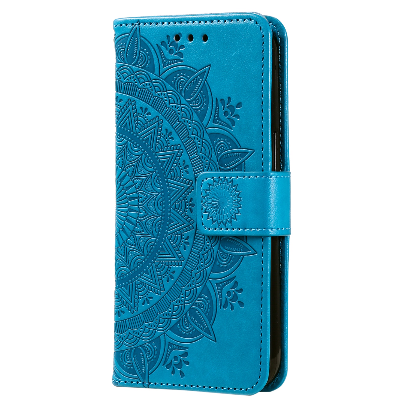 Lærveske Mandala Xiaomi Redmi 15C Blå