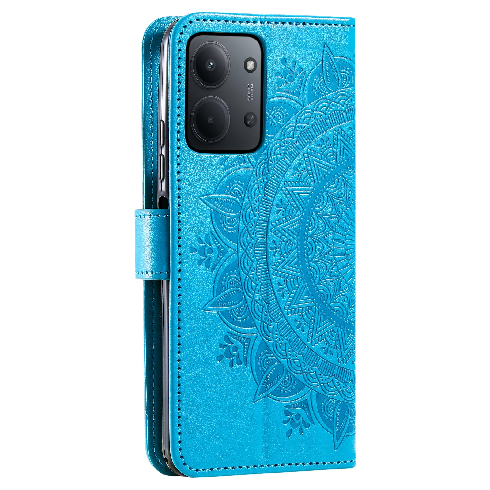 Lærveske Mandala Xiaomi Redmi 15C Blå