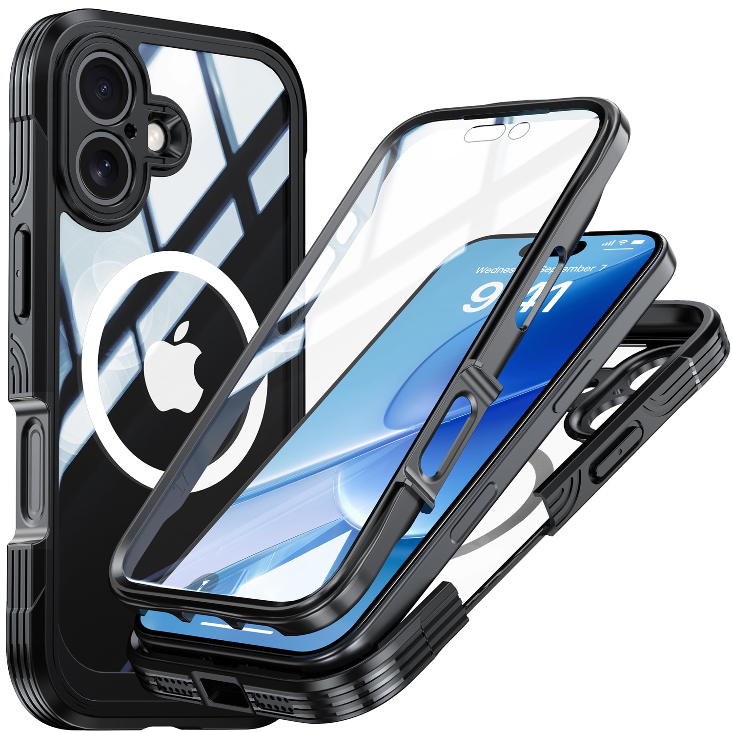 Premium Full Protection Case iPhone 17 Black