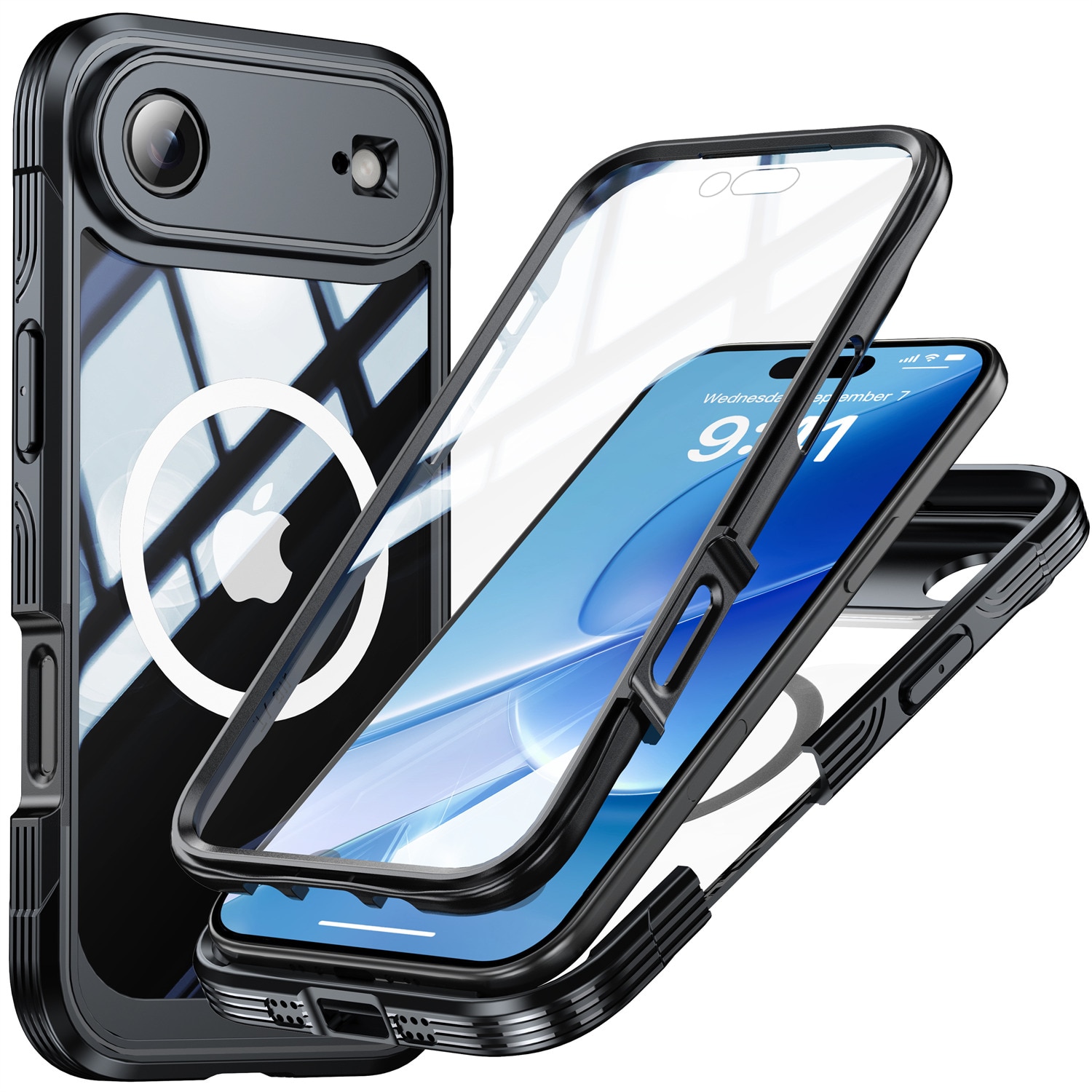 Premium Full Protection Case iPhone 17 Air Black