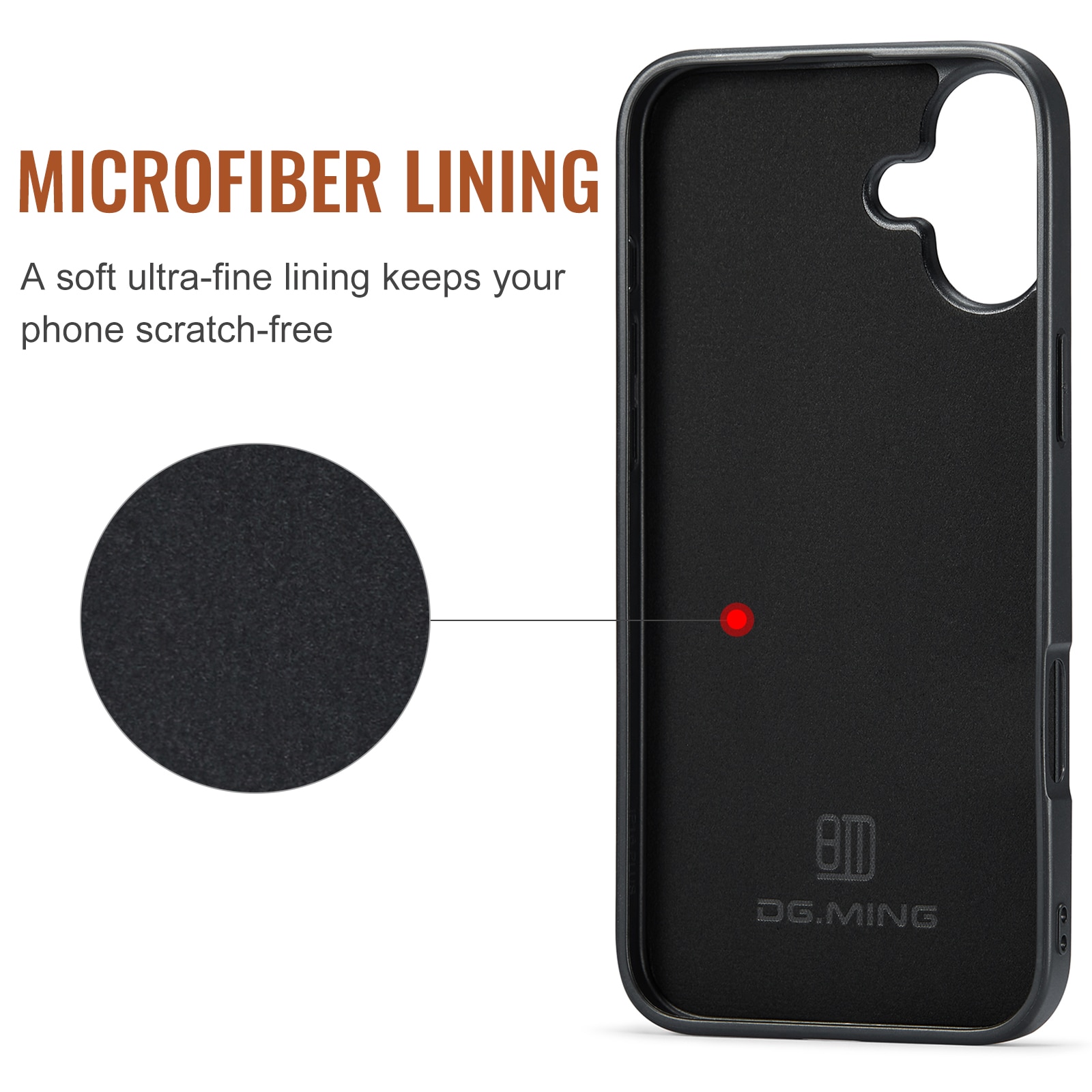Magnetic Card Slot Case iPhone 17 Svart