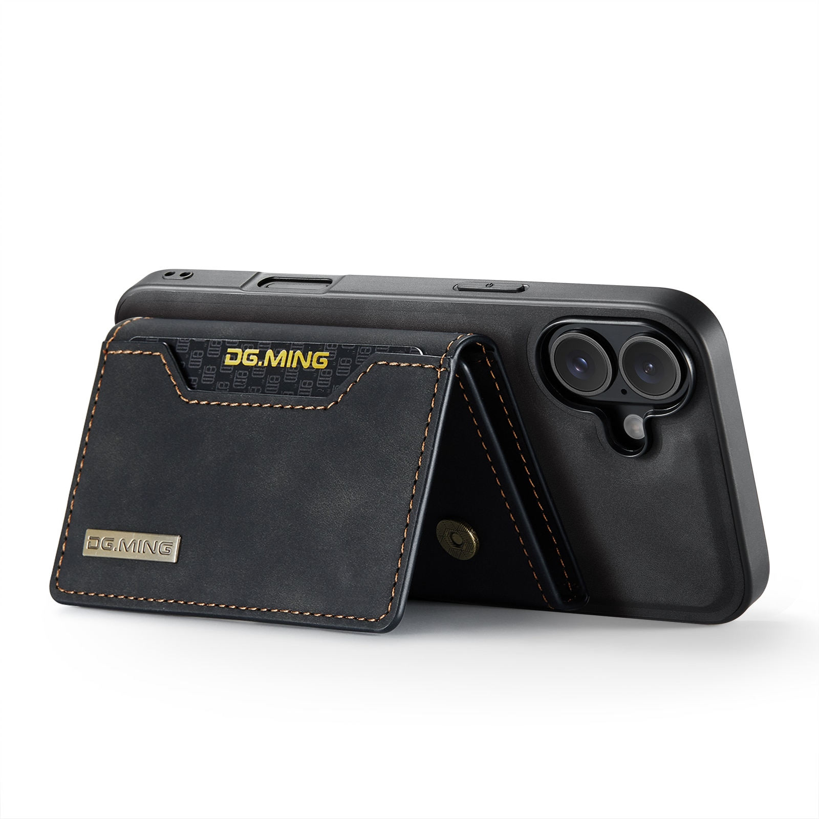Magnetic Card Slot Case iPhone 17 Svart