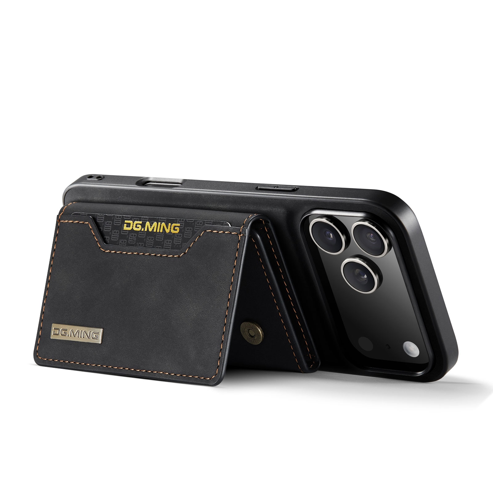 Magnetic Card Slot Case iPhone 17 Pro Max Svart