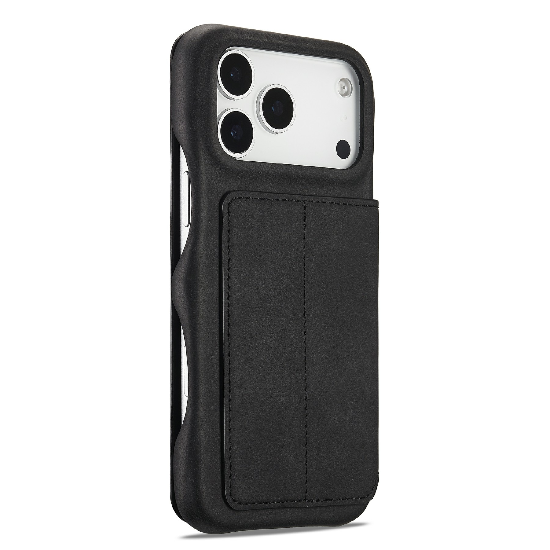 Slim Lommebokdeksel iPhone 17 Pro Max Svart