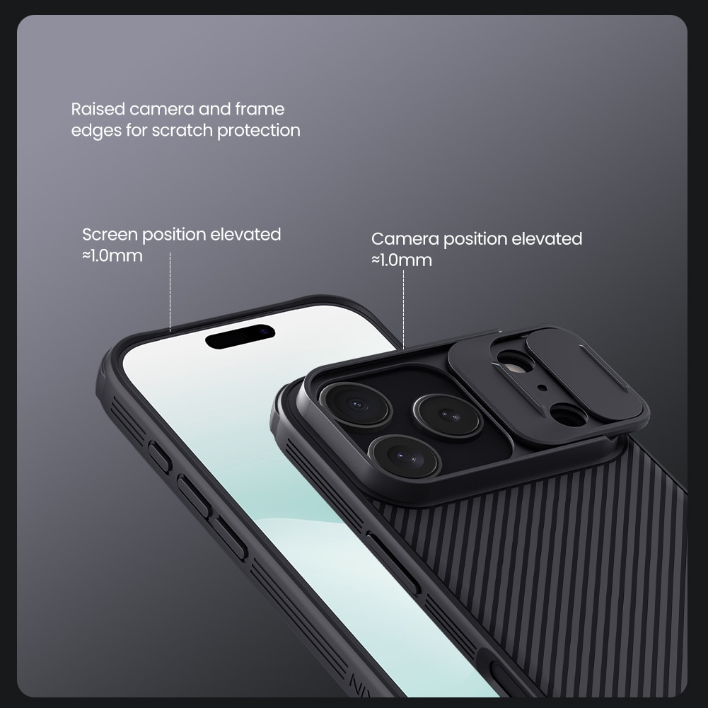 CamShield Deksel MagSafe iPhone 17 Pro Svart