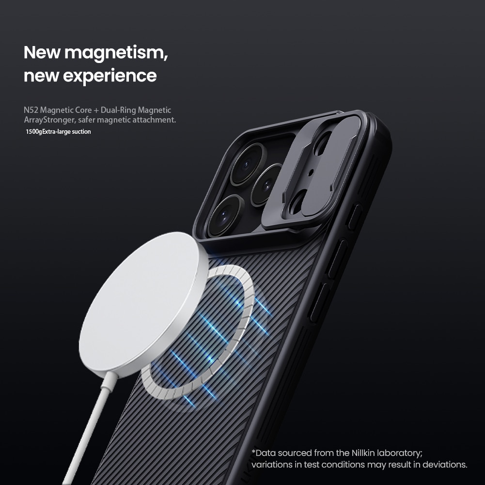 CamShield Deksel MagSafe iPhone 17 Pro Svart