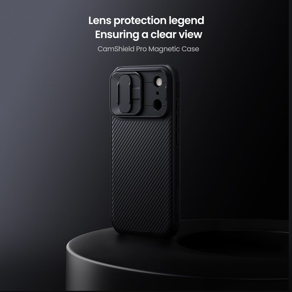 CamShield Deksel MagSafe iPhone 17 Pro Svart