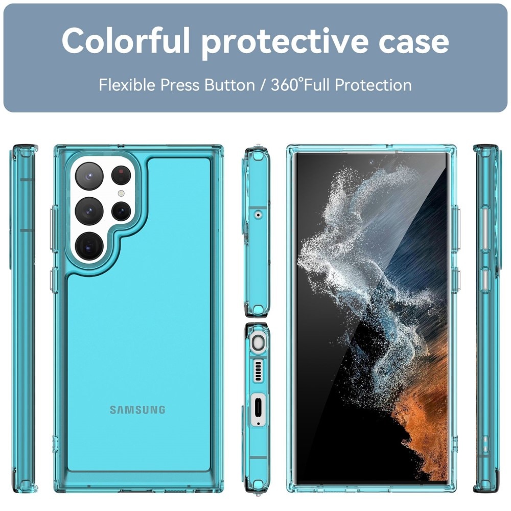 Hybriddeksel Samsung Galaxy S23 Ultra gjennomsiktig
