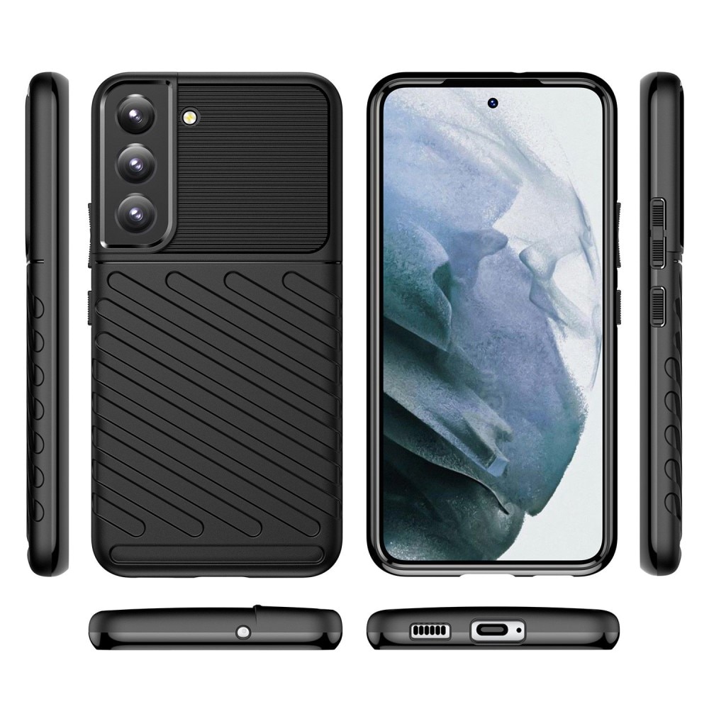 Thunder TPU Case Samsung Galaxy S23 Plus svart