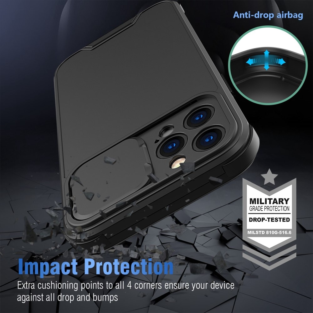 Deksel kamerabeskyttelse iPhone 14 Pro svart