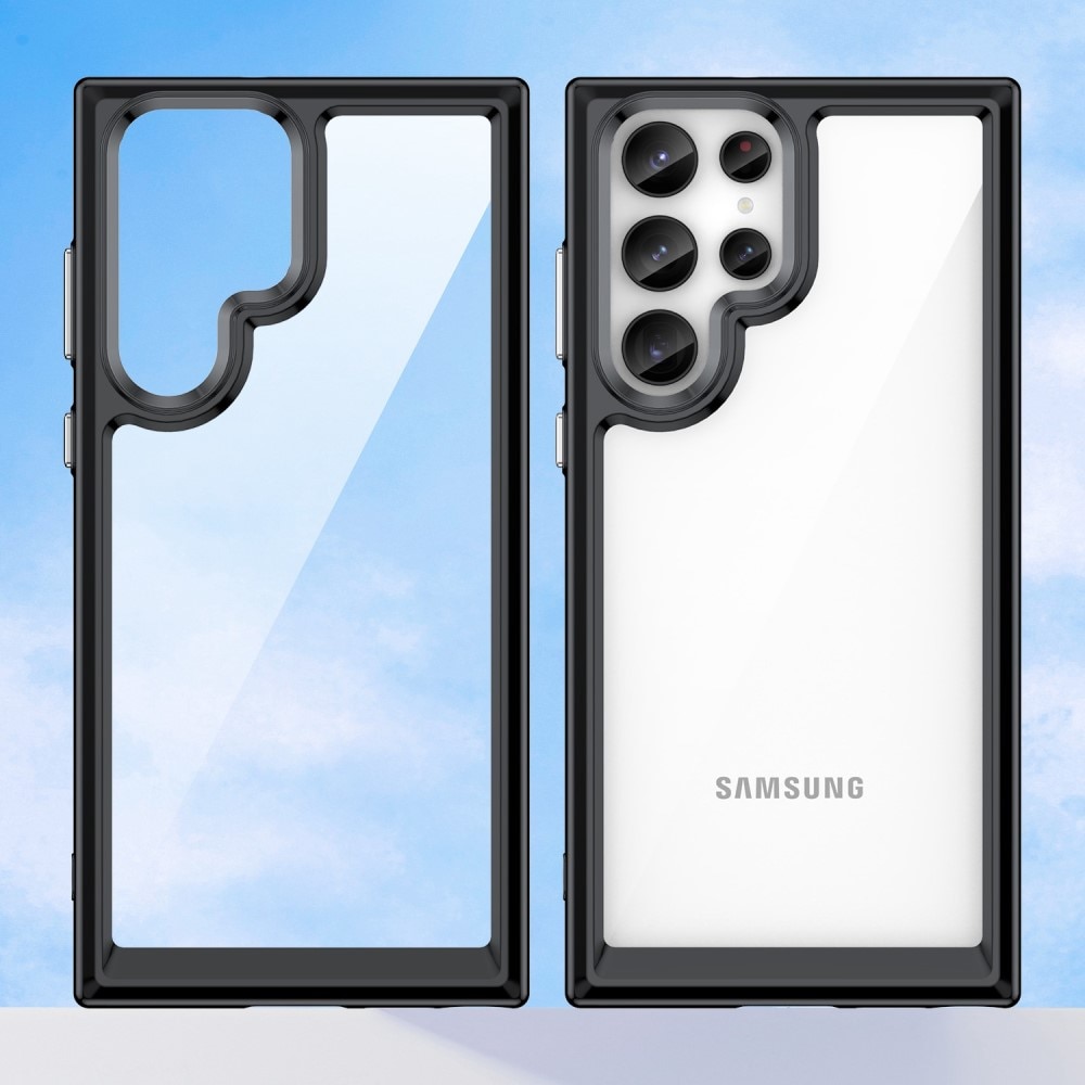Hybriddeksel Samsung Galaxy S23 Ultra gjennomsiktig