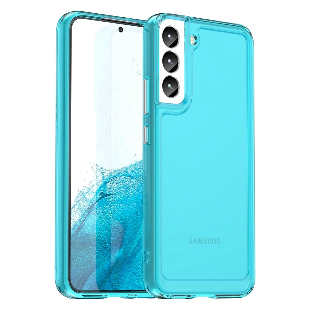 Crystal Hybrid Case Samsung Galaxy S23 Plus blå