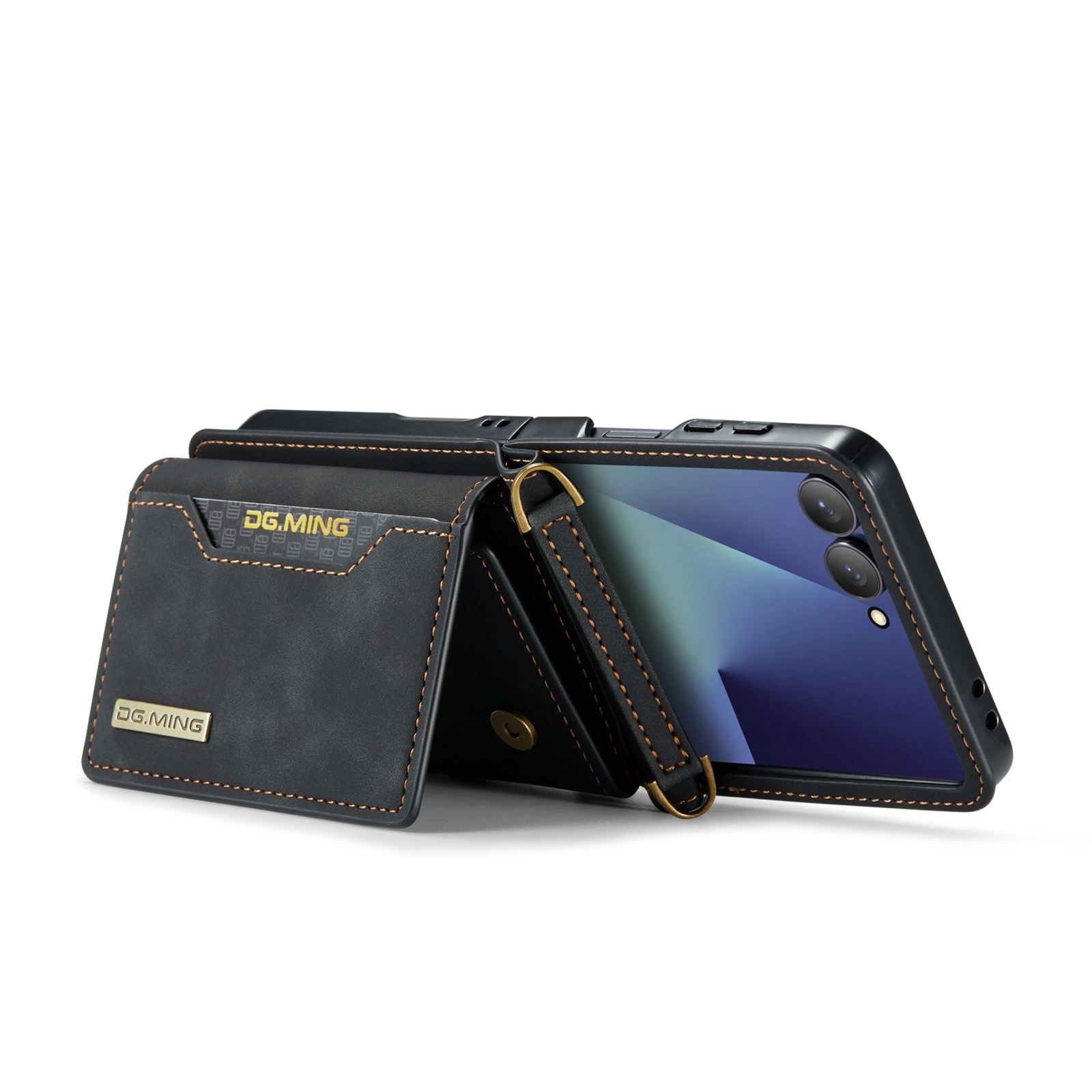 Card Slot Case Samsung Galaxy Z Flip 7 Svart