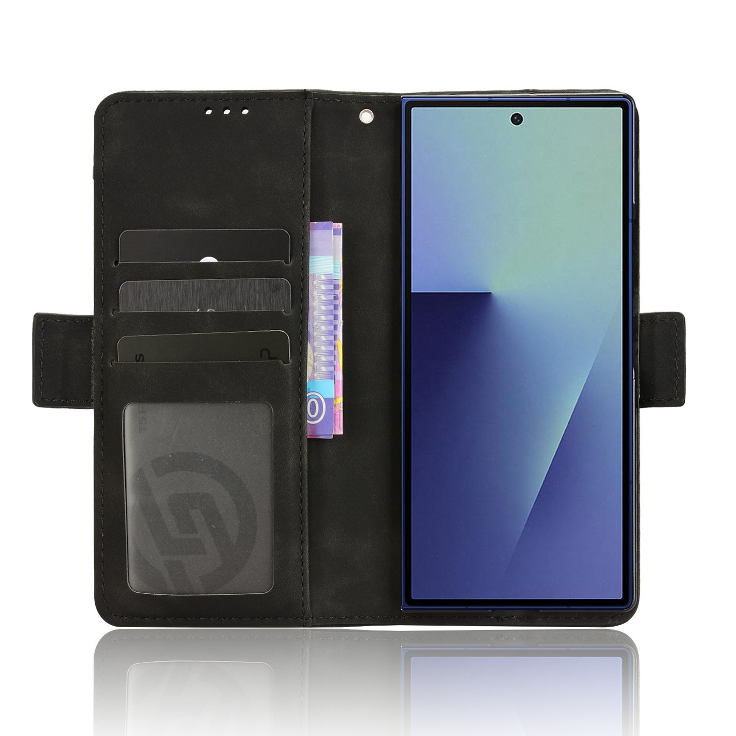 Multi Lommebokdeksel Pencil-holder Samsung Galaxy Z Fold 7 svart