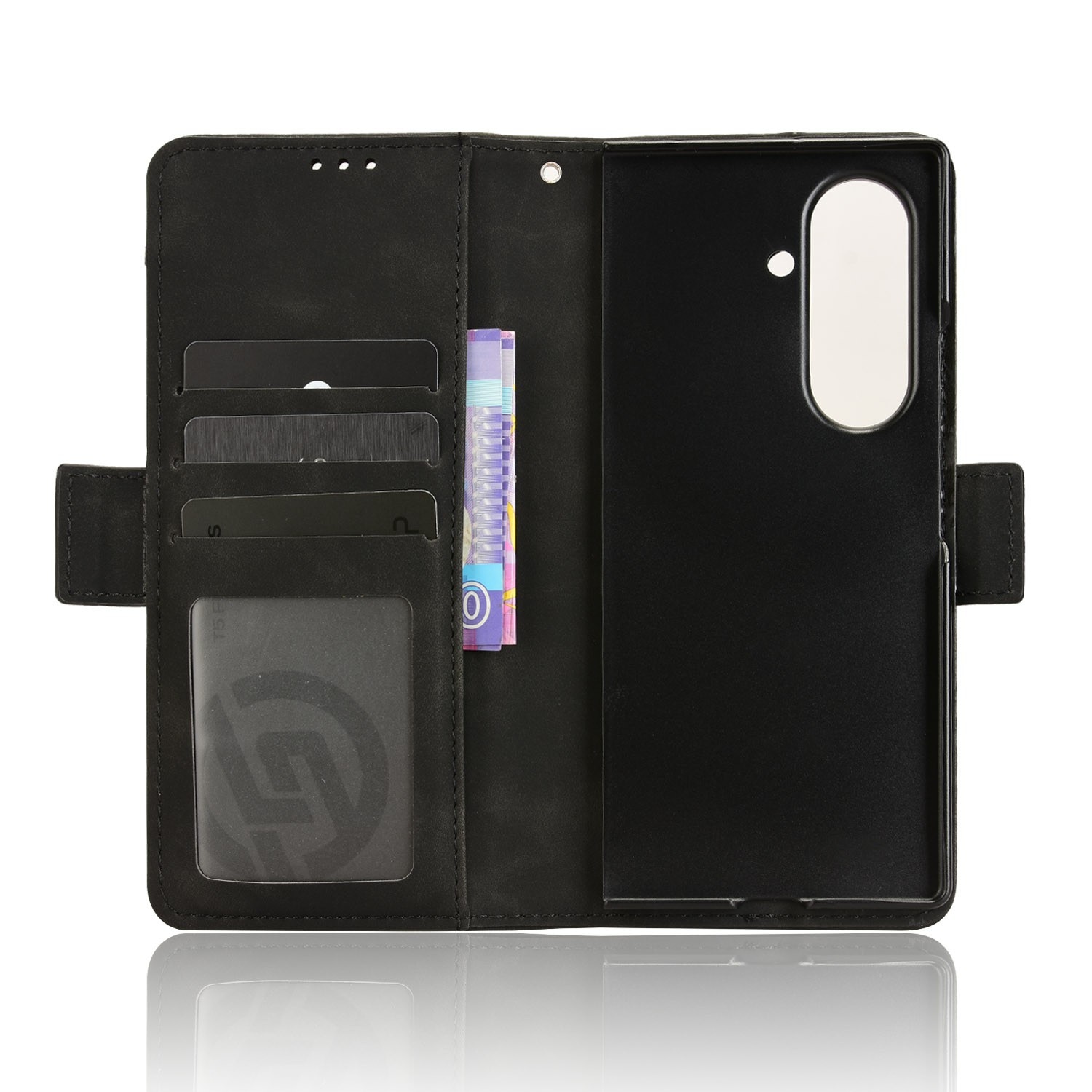 Multi Lommebokdeksel Pencil-holder Samsung Galaxy Z Fold 7 svart