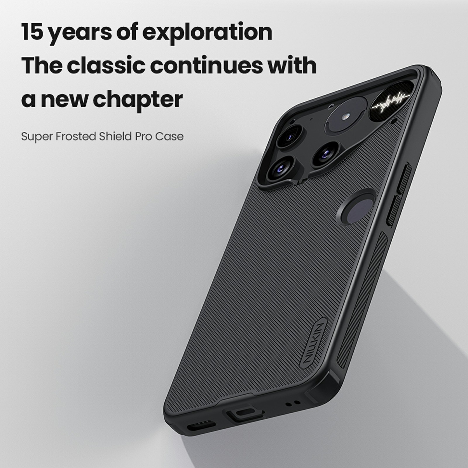 Super Frosted Shield Nothing Phone 3 svart