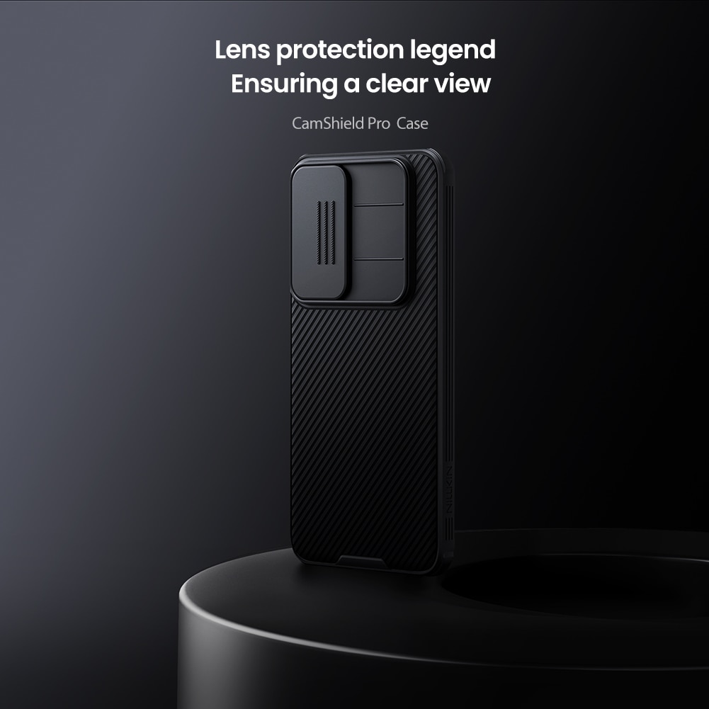 CamShield Deksel Samsung Galaxy S25 FE Svart