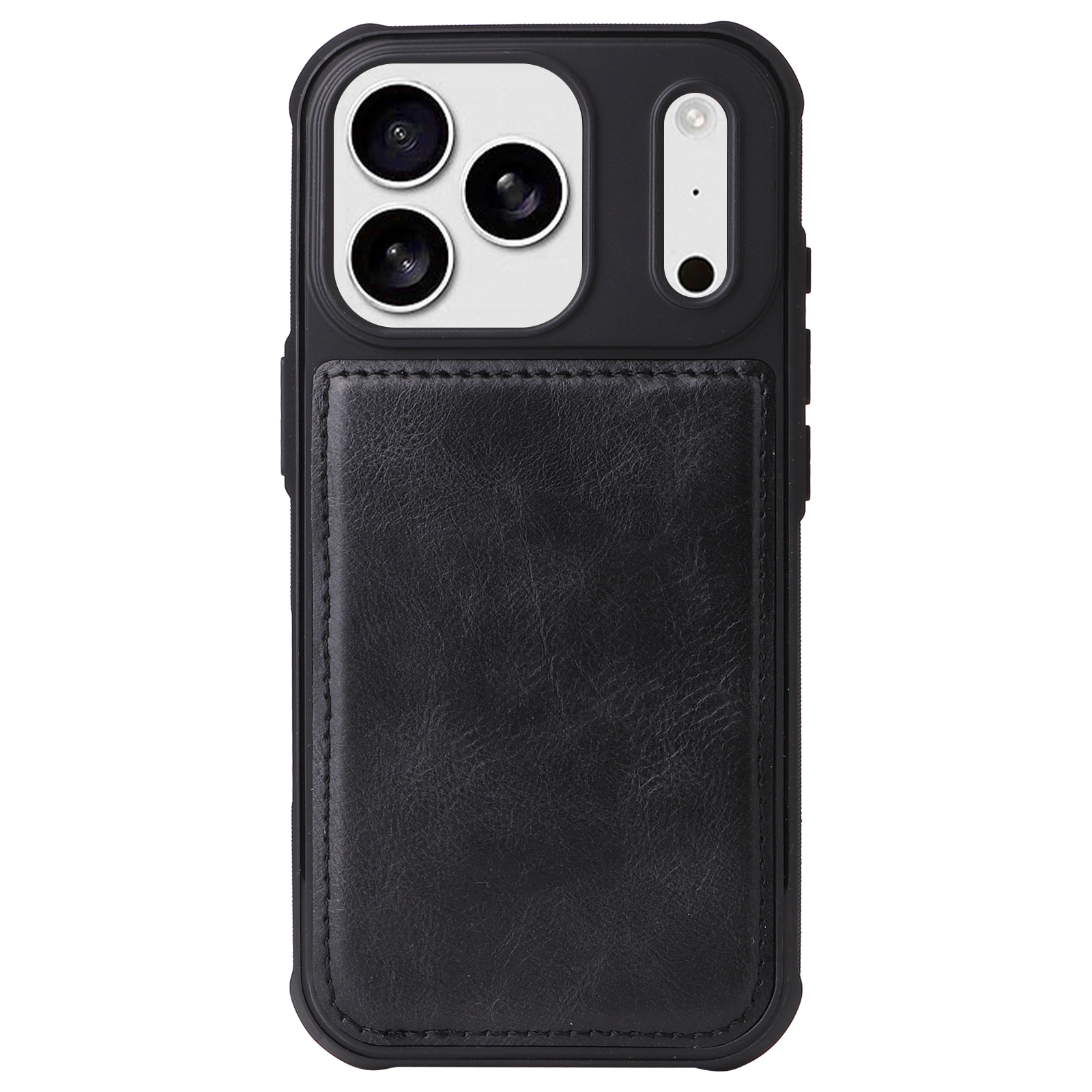 Magnet Leather Multi-Wallet iPhone 17 Pro Max svart