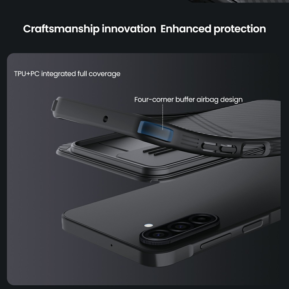 CamShield Deksel Samsung Galaxy A17 Svart