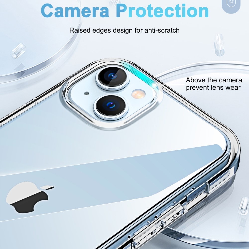 Full Protection Case iPhone 14 gjennomsiktig