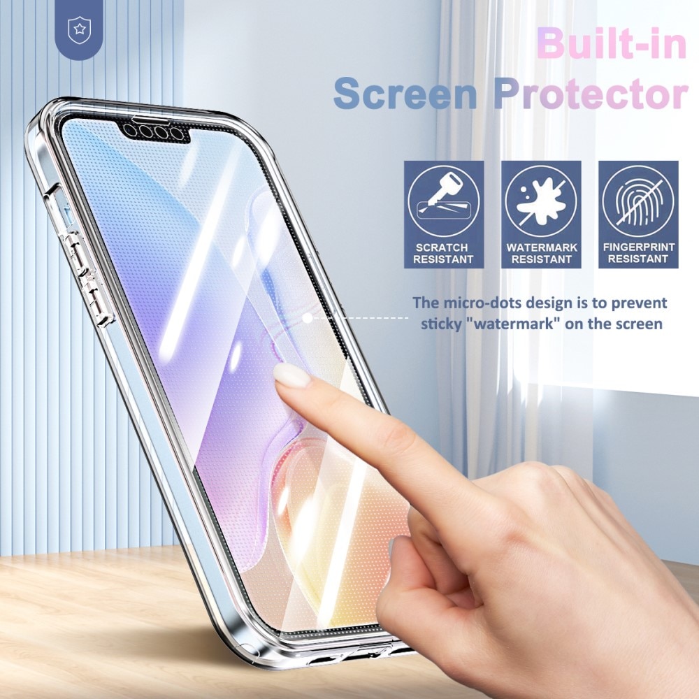 Full Protection Case Apple iPhone 14 Plus Gjennomsiktig