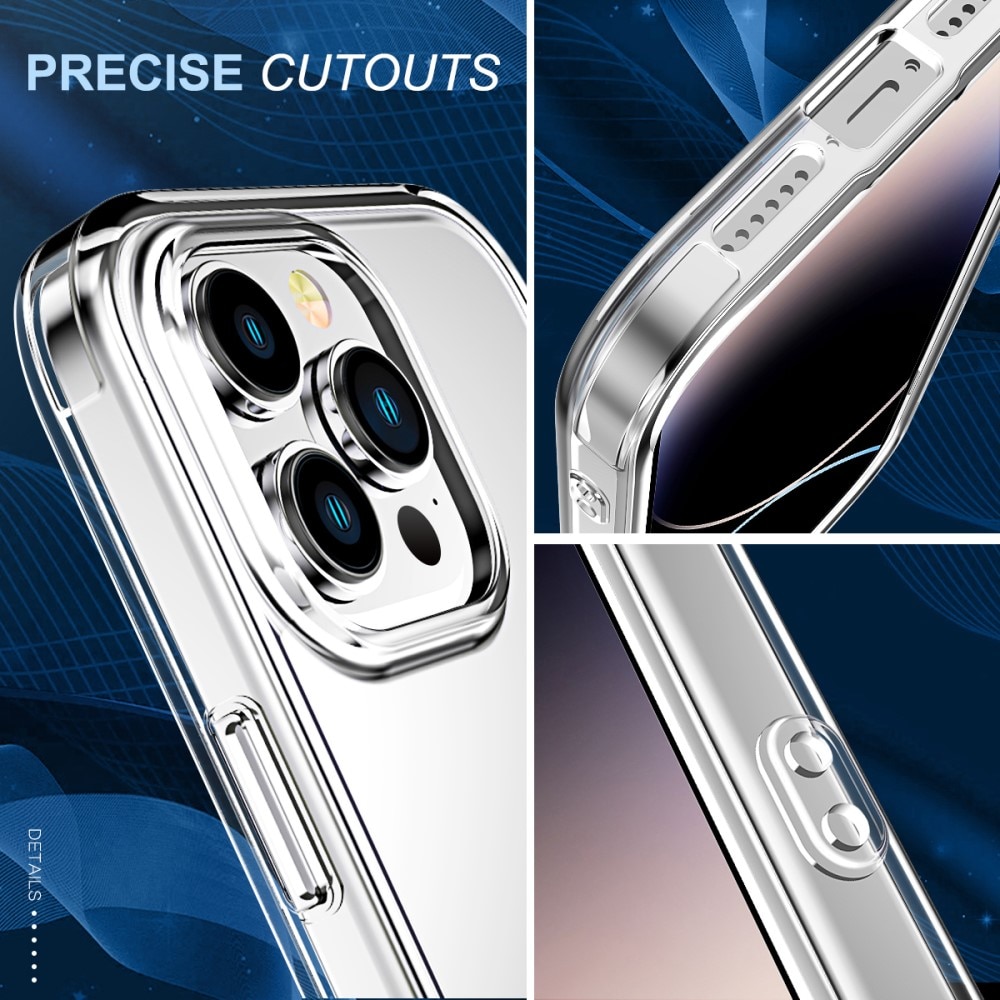 Full Protection Case iPhone 14 Pro gjennomsiktig