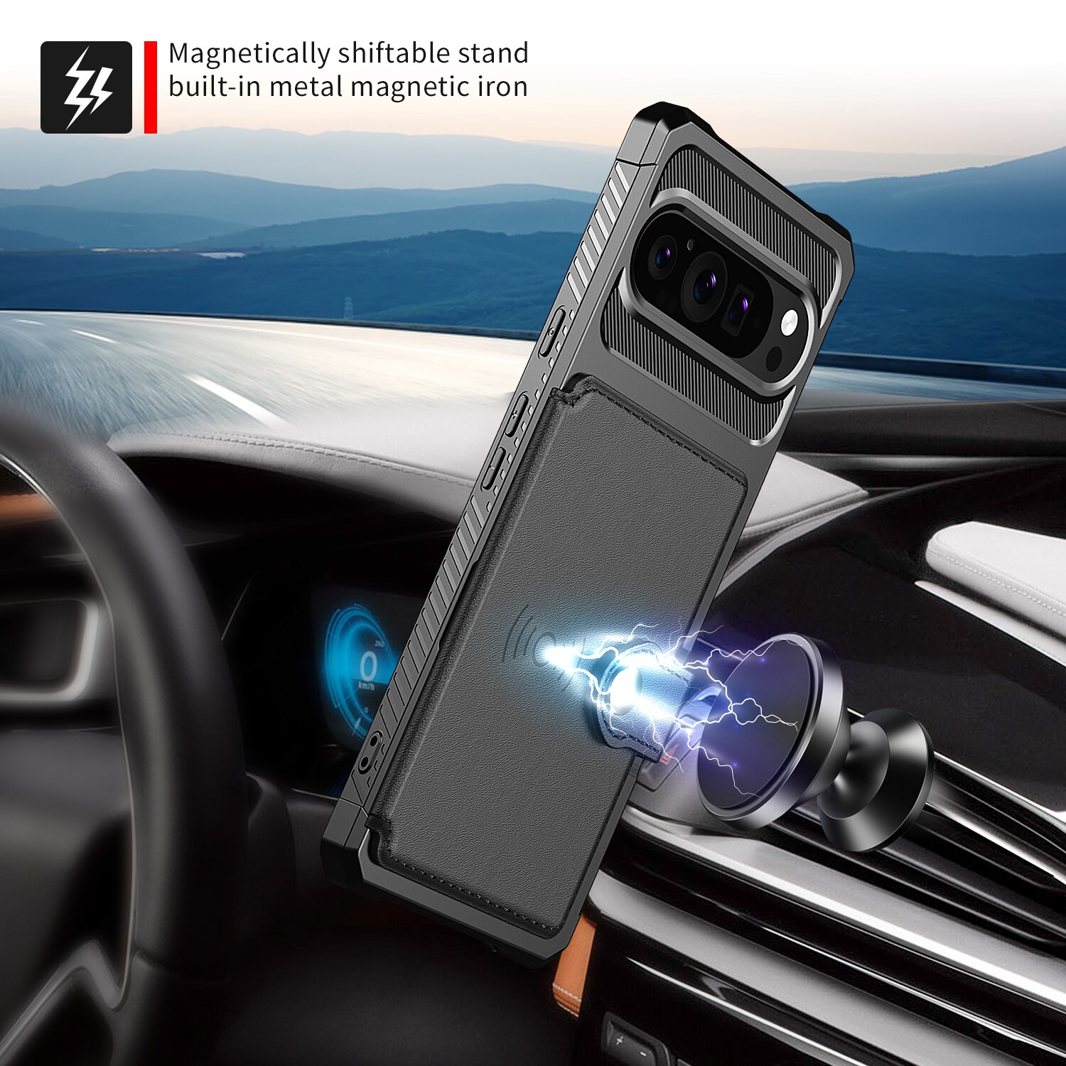 Tough Multi-slot Deksel Google Pixel 10 Pro Svart