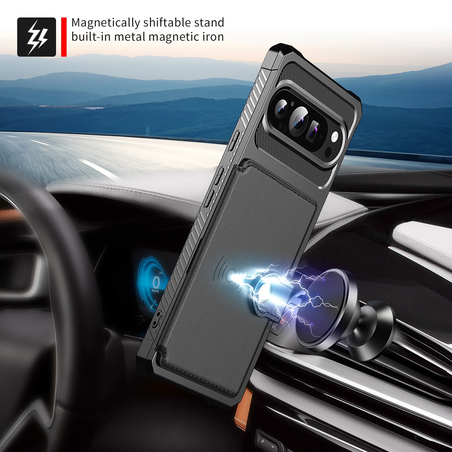 Tough Multi-slot Deksel Google Pixel 10 Pro XL Svart