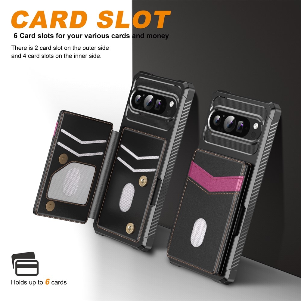 RFID Multi-slot Case Google Pixel 10 Pro Svart