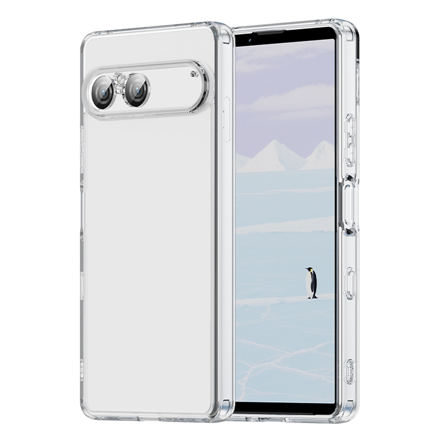 Hybriddeksel Sony Xperia 10 VII Gjennomsiktig