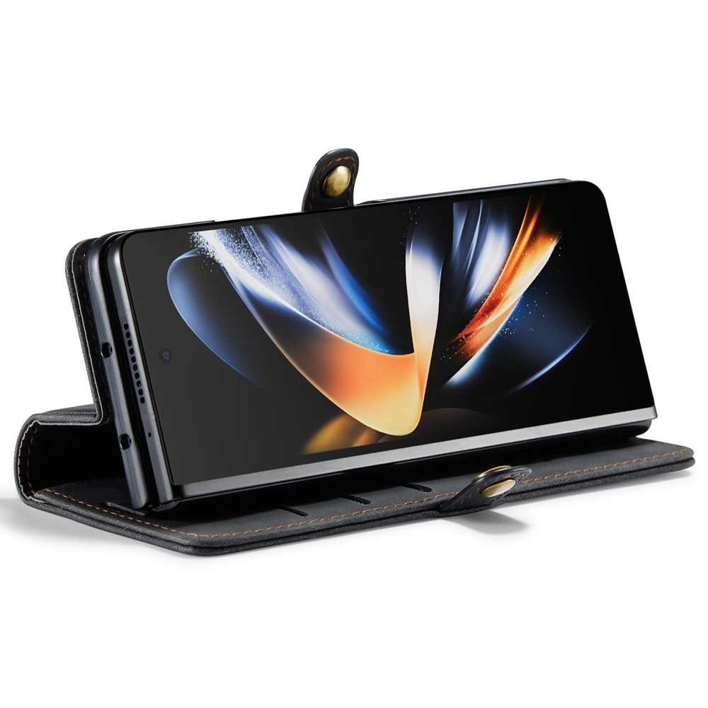 Slim Lommebokveske Samsung Galaxy Z Fold 4 svart