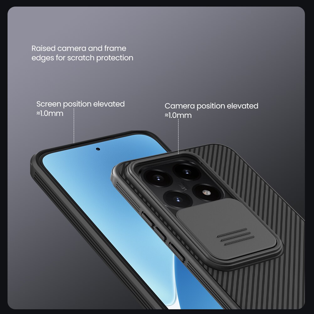 CamShield Deksel Xiaomi 15T Svart