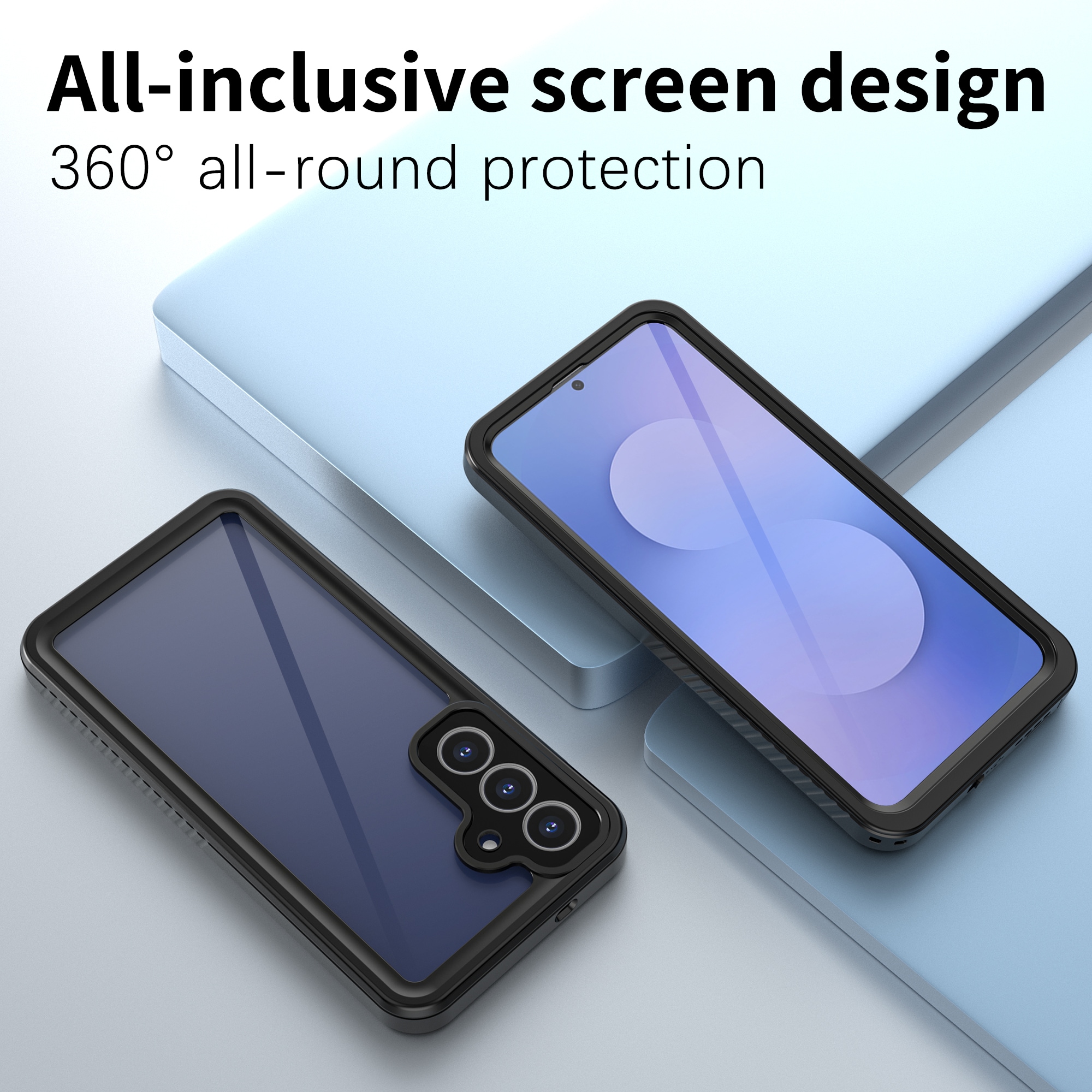 Vannbestandig Deksel Samsung Galaxy S25 FE gjennomsiktig