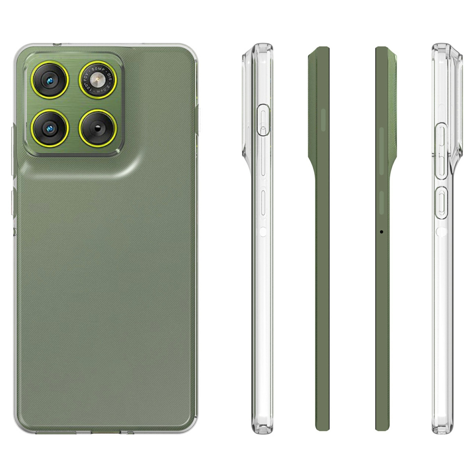 TPU Deksel Motorola Edge 70 Gjennomsiktig