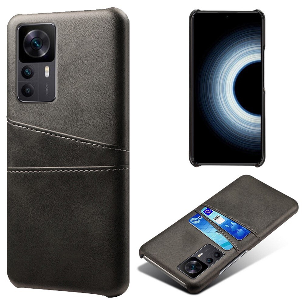 Card Slots Case Xiaomi 12T/12T Pro Svart