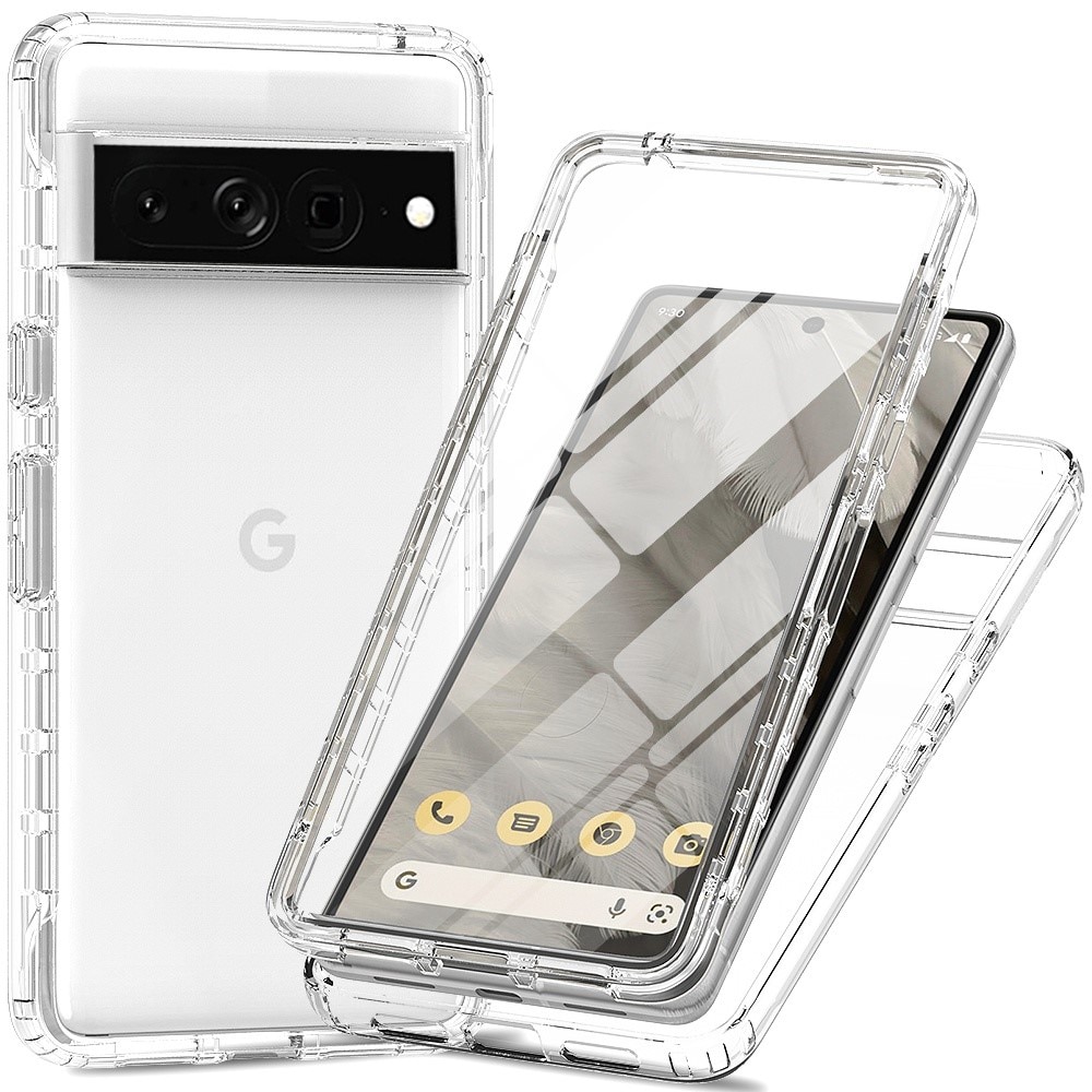 Full Protection Case Google Pixel 7 Pro gjennomsiktig