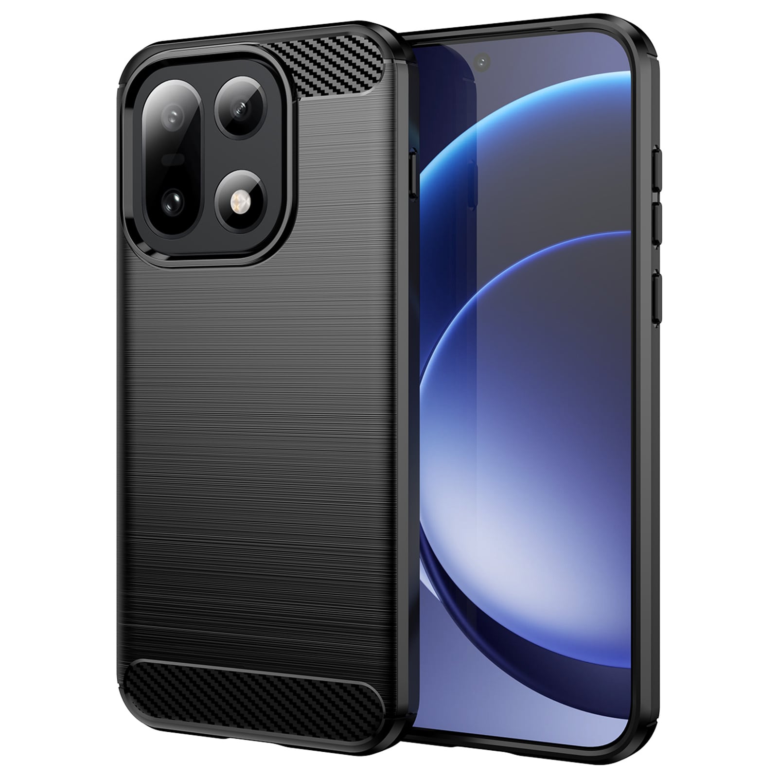  OnePlus 15 Deksel TPU Brushed Svart