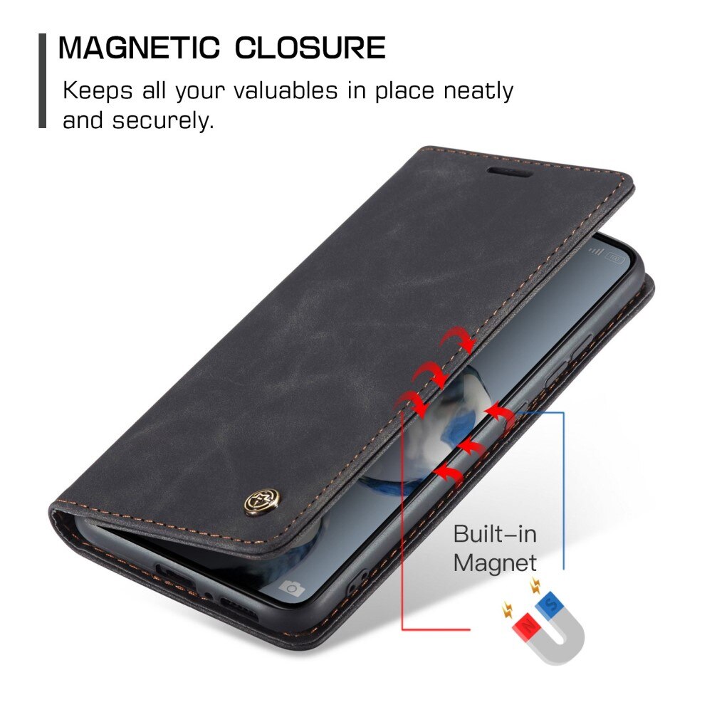 Slim Lommebokveske Xiaomi 12T/12T Pro Svart