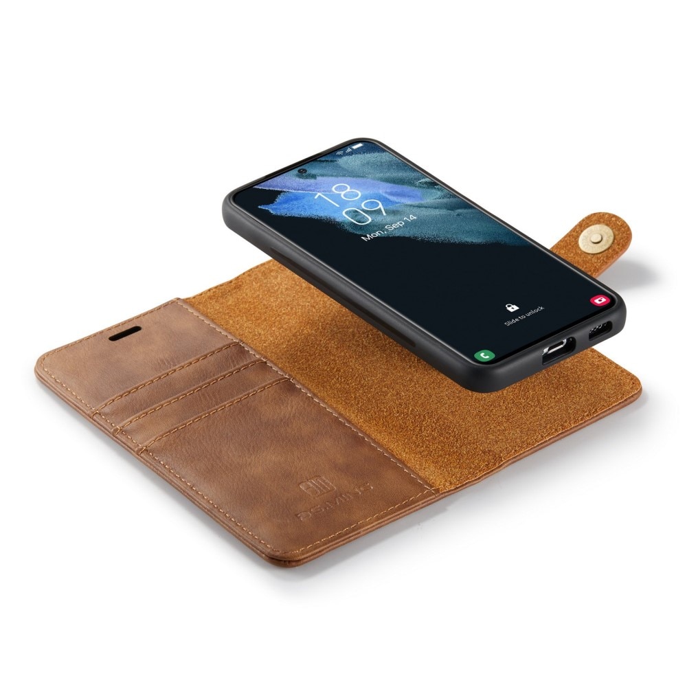 Magnet Wallet Samsung Galaxy S23 Cognac