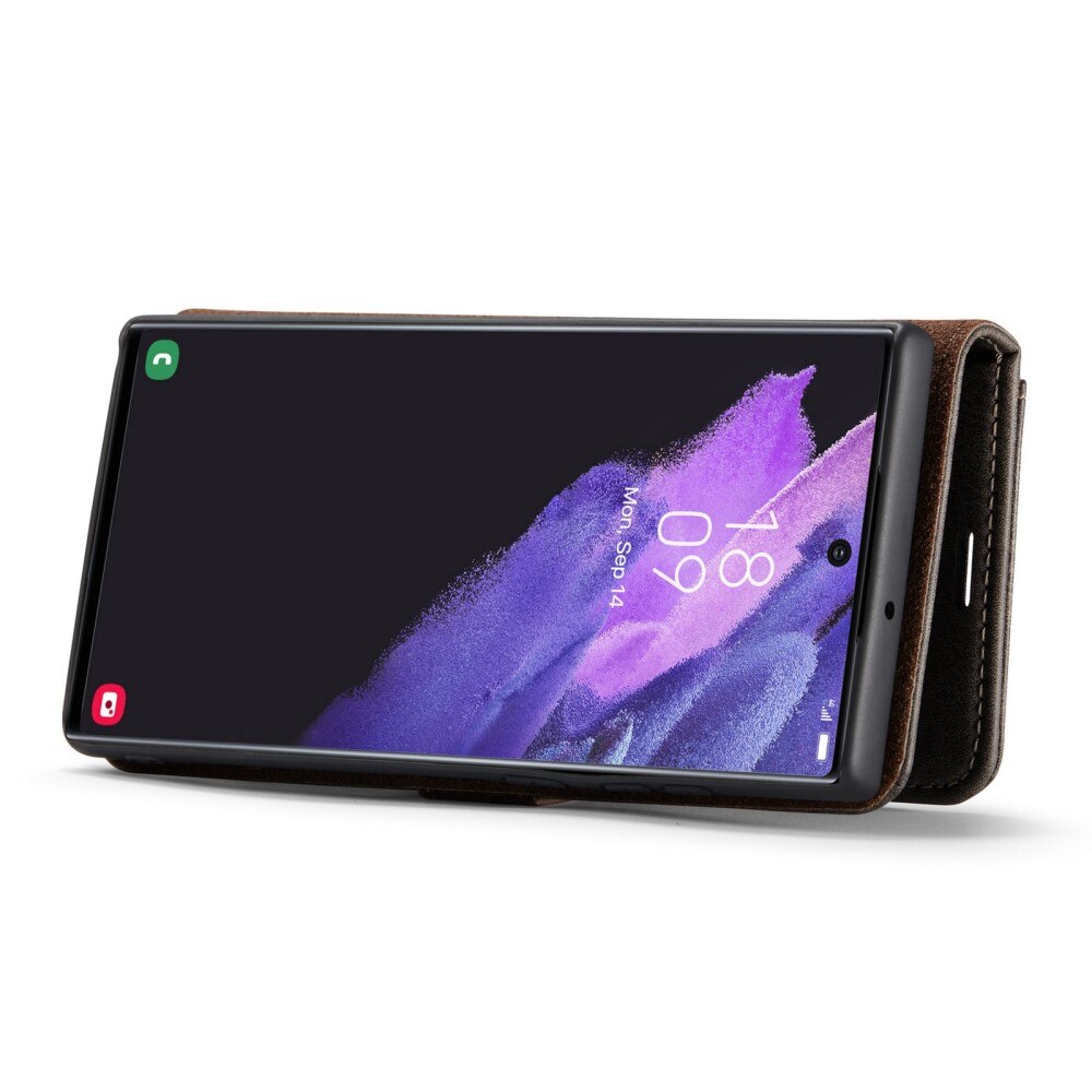 Magnet Wallet Samsung Galaxy S23 Ultra Brun